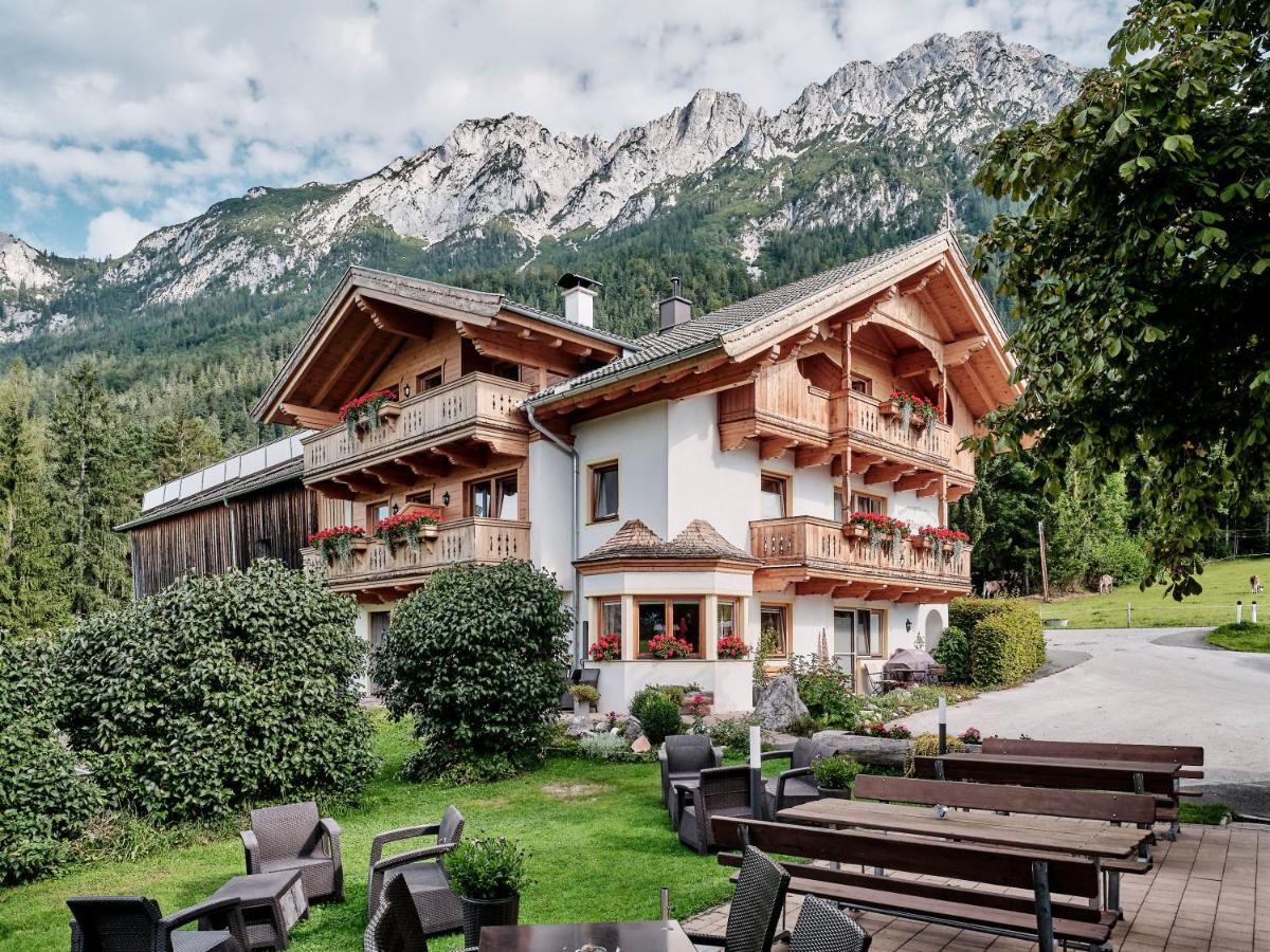Berggasthof Bärnstatt Scheffau am Wilden Kaiser Exteriör bild